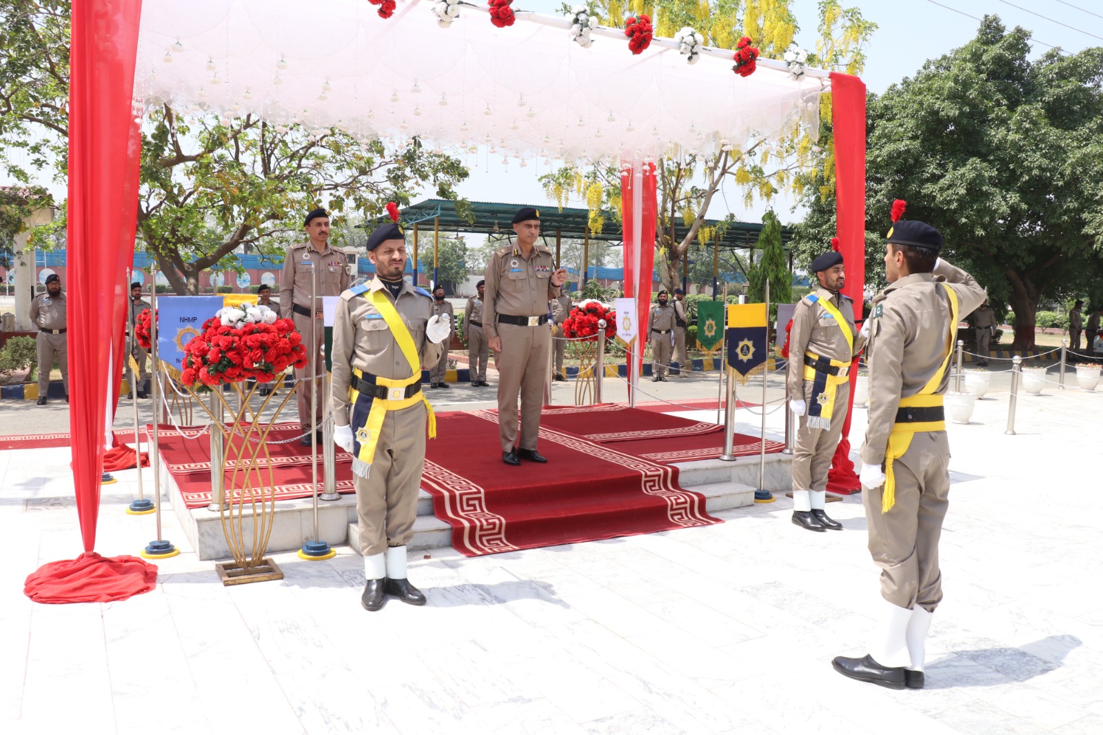 IG, B.A. NASIR VISITS NHMP TRAINING COLLEGE SHEIKHUPURA